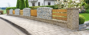 A gabion kerítés - Kőkerítés másképp